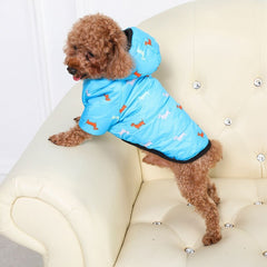 Winter Warm Coat Puppy Down Jacket Printed Hoodies