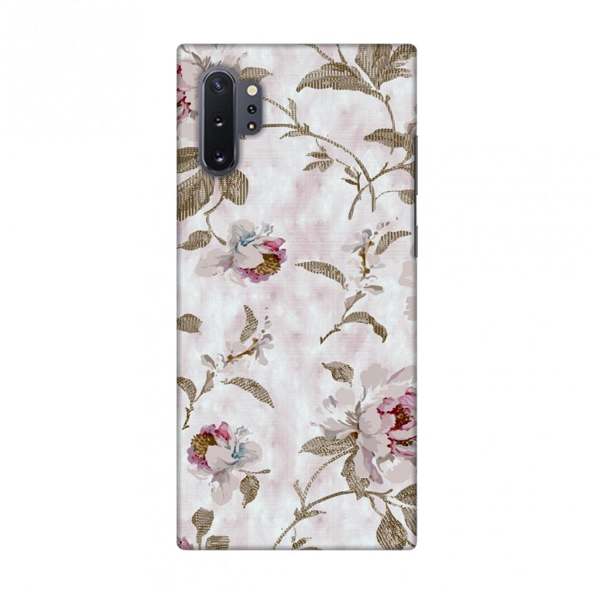 Cell phone case -Textured roses - Samsung Galazy Note 10+