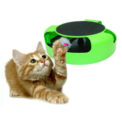 Pet Supplies Cat Plastic Catch the Mouse Interactive Turntable Pet