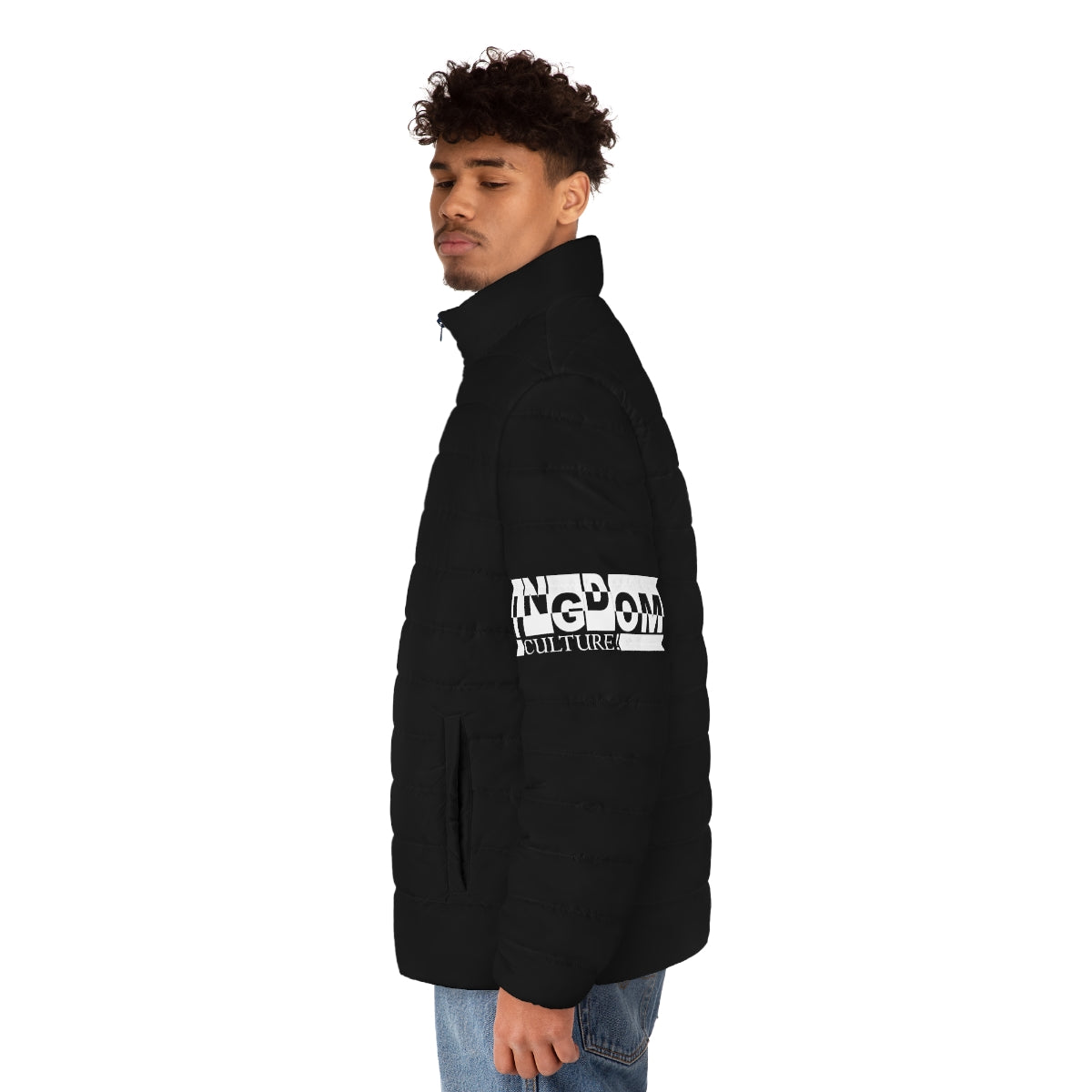 KOGI Men's Puffer Jacket (AOP)