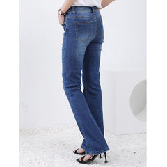 High quality skinny elastic women's jeans